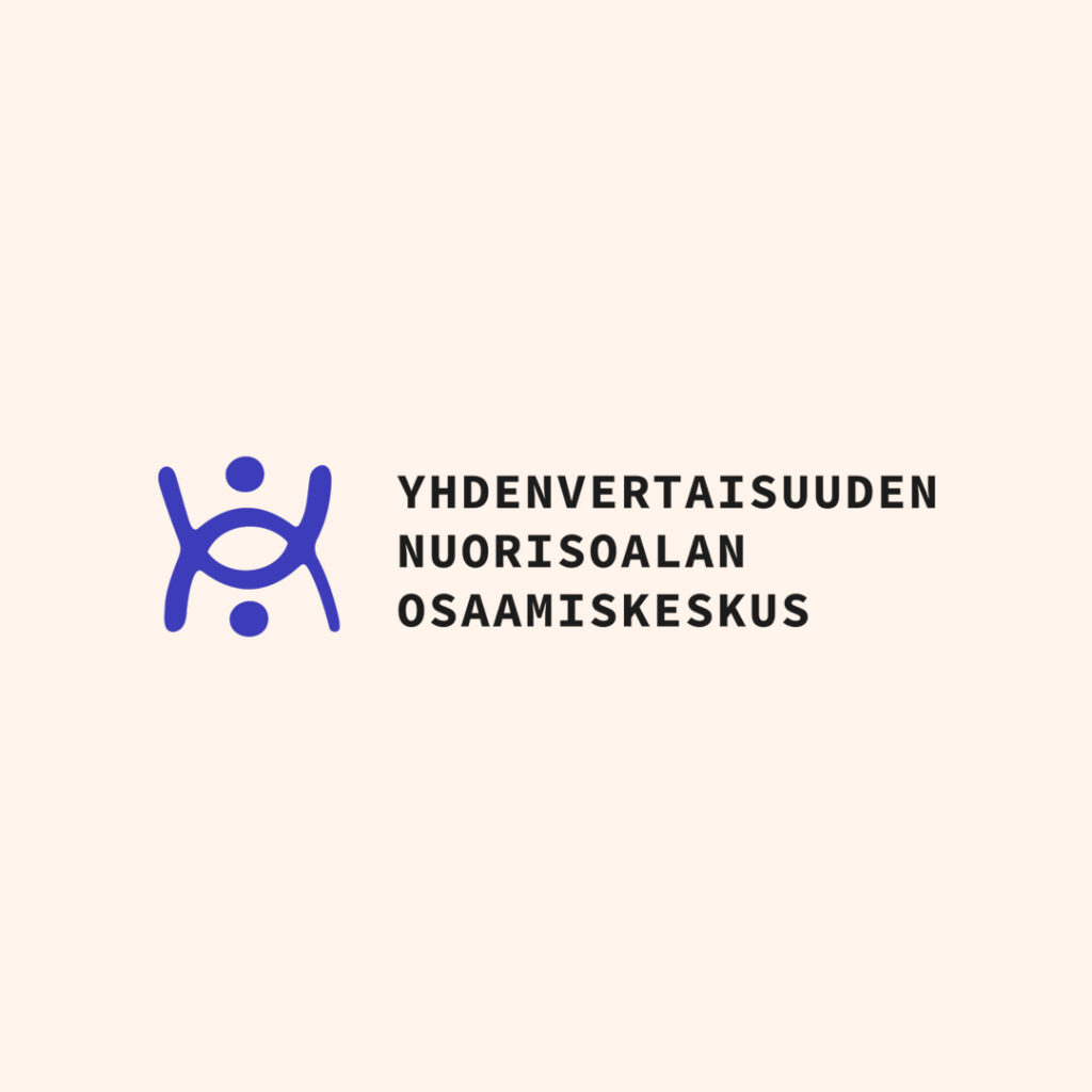 Yhdenvertaisuuden nuorisoalan osaamiskeskuksen logo.